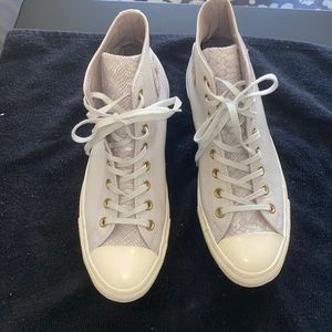 Leather converse all star size 11